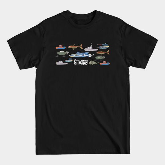 Discover Stingray and other submarines - Stingray - T-Shirt