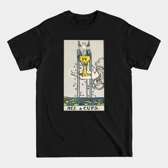 Discover Ace of Cups tarot card - Ace Of Hearts - T-Shirt