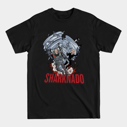 Discover Sharknado Heroes - Sharknado - T-Shirt