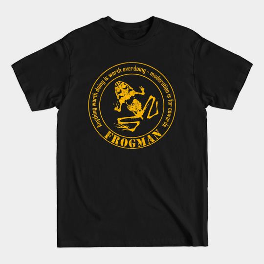 Discover Frogman Diver - Diving - T-Shirt