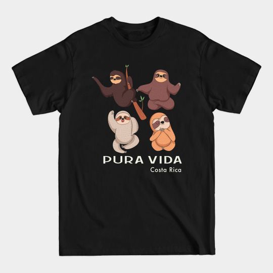 Discover Pura Vida Sloths - Pura Vida - T-Shirt