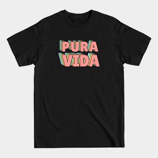 Discover Pura Vida Pastel - Pura Vida - T-Shirt
