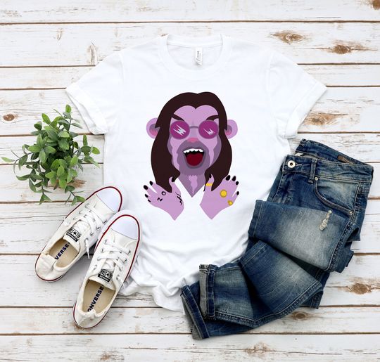 Discover Inspired by Ozzy Osbourne, Black Sabbath . Unisex Jersey Short Sleeve Tee