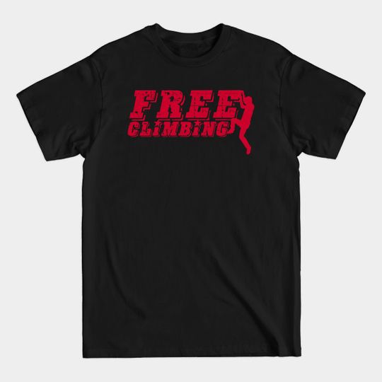 Discover Free Climbing Sport T-Shirt