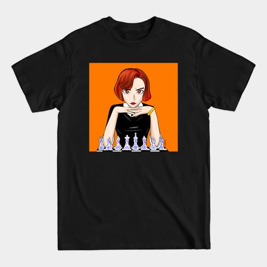 Discover the queen beth harmon in chess gambling arts - Beth Harmon - T-Shirt