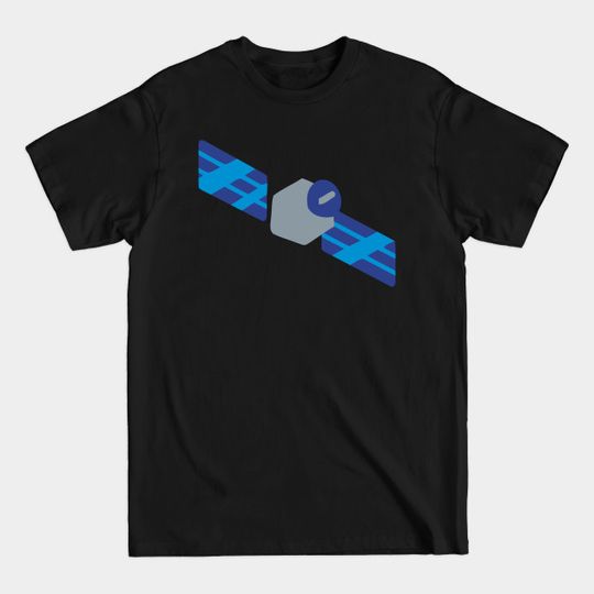 Discover Space Satellite Emoticon - Emoji - T-Shirt