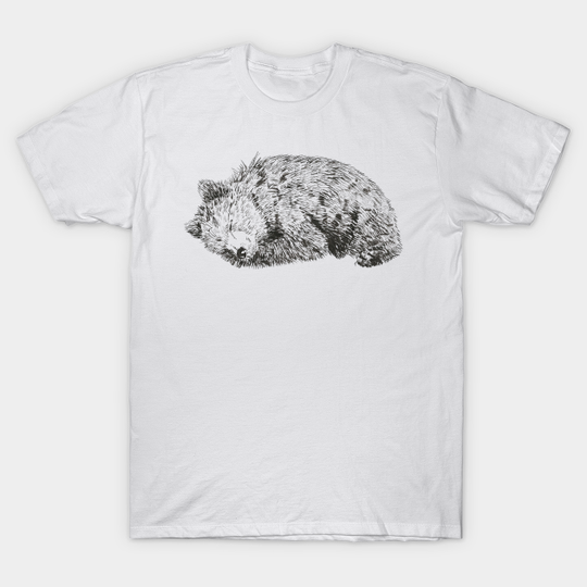 Discover sleeping bear - Bear - T-Shirt