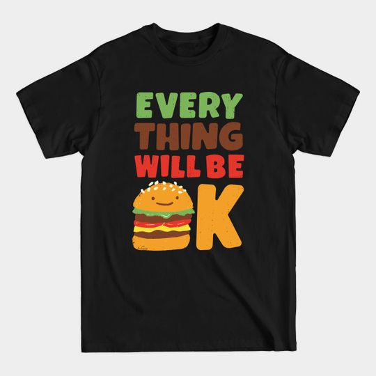 Discover Feed Your Feelings - Burger - T-Shirt