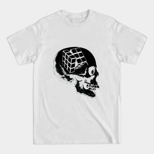 Discover Rubik's cube skull - Rubiks Cube - T-Shirt
