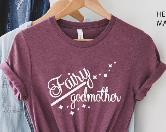 Discover Fairy Godmother Shirt, Godmother Gift, Godmother T-Shirt
