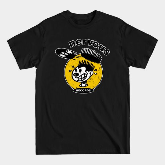 Discover Vintage Nervous vinyl - Vinyl Records - T-Shirt