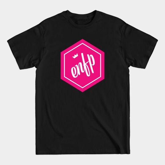 Discover ENFP Personality Type Crown Shield - Pink - Enfp - T-Shirt