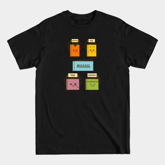 Discover Read Me All The Books - Kids Clothing - T-Shirt