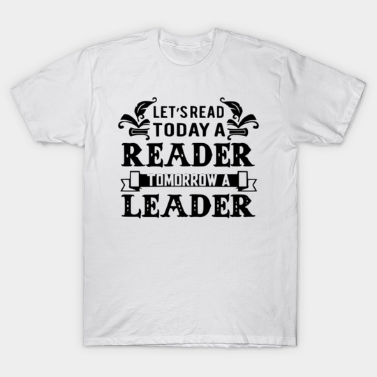Discover let´s read today - Books - T-Shirt