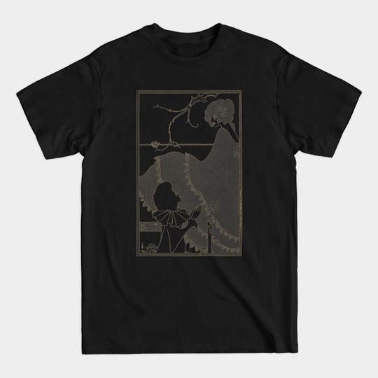 Discover Aubrey Beardsley - Book Plate - Oscar Wilde - T-Shirt
