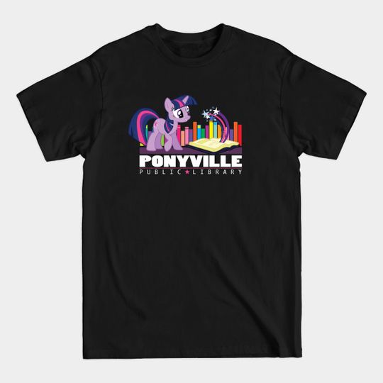 Discover Ponyville Public Library - Princess Twilight - T-Shirt