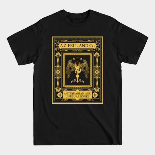 Discover Antiquarian and Unusual Books - Aziraphale - T-Shirt