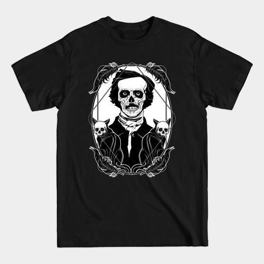 Discover The Black Cat - E. A. Poe - Poe - T-Shirt