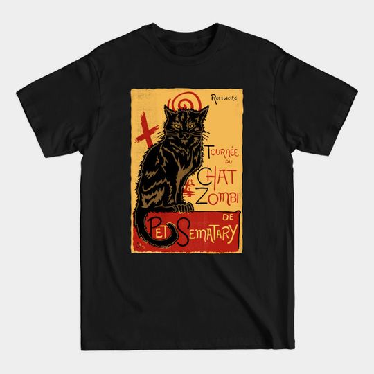 Discover Chat Zombi (Collab w/ Demonigote) - Pet Sematary - T-Shirt
