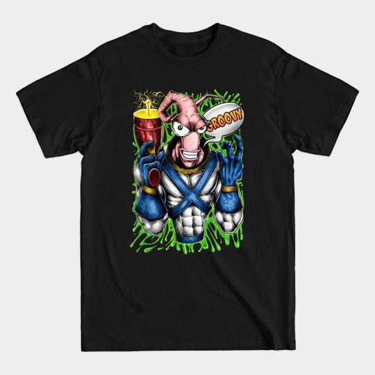 Discover Earthworm Jim - Earthworm Jim - T-Shirt