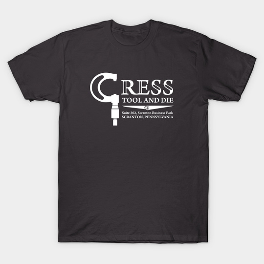 Discover Cress Tool and Die - The Office Usa - T-Shirt