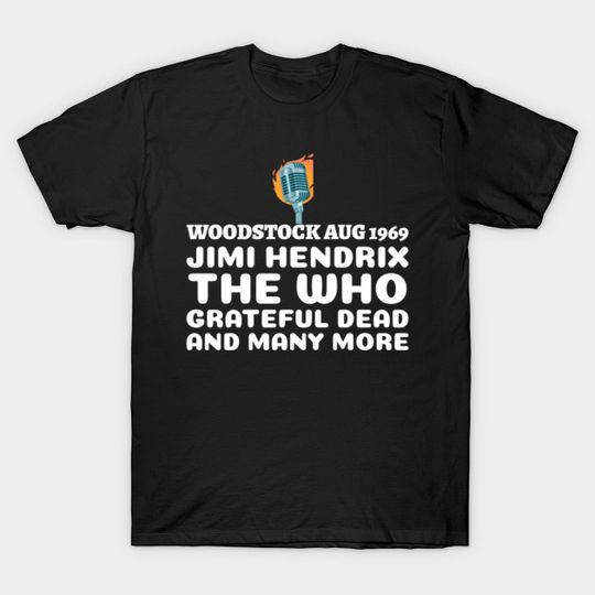 Discover Woodstock Festival - Woodstock - T-Shirt