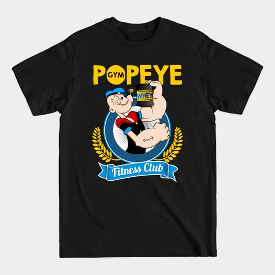 Discover FITNESS GYM - Popeye - T-Shirt
