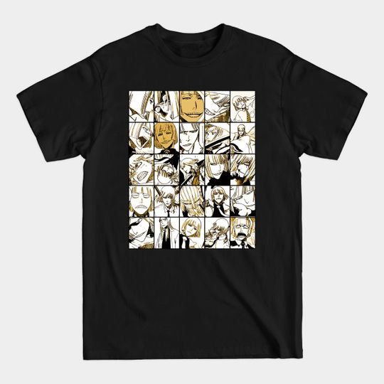 Discover Shinji Hirako collage color version - Shinji Hirako Collage Color Version - T-Shirt