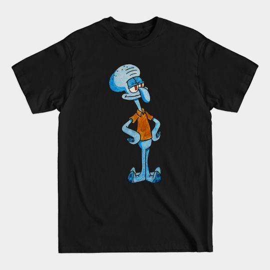 Discover Satisfied Squidward - Squidward - T-Shirt