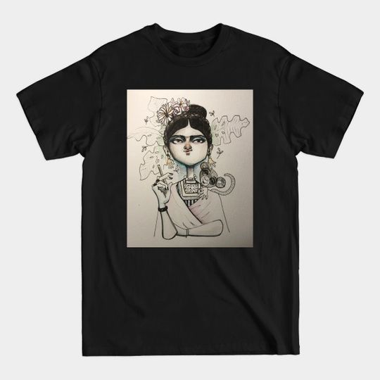 Discover Frida and monkey - Frida - T-Shirt