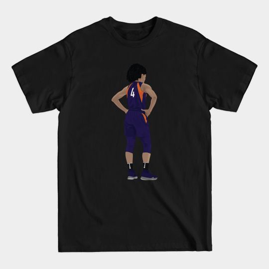 Discover Female basketball player waiting - Womens Basketball - T-Shirt