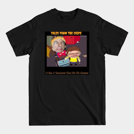 Discover Tales From The Crips (Alt Logo) - Disability - T-Shirt