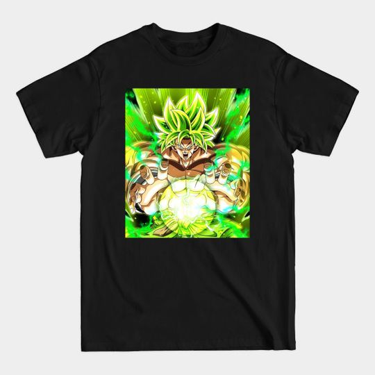 Discover Destructive Blast - Broly Legendary Super Saiyan - T-Shirt