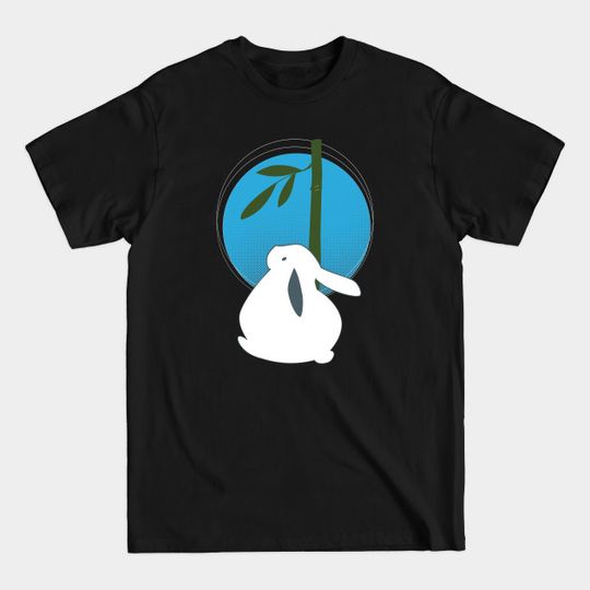 Discover A rabbit and bamboo - Rabbit - T-Shirt
