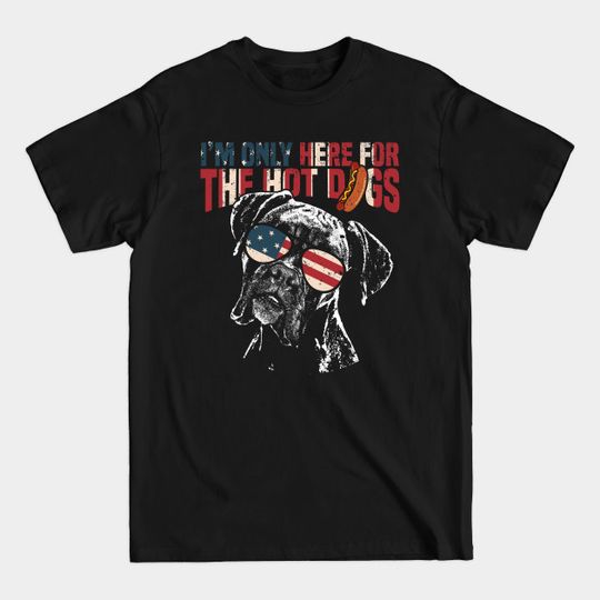 Discover Boxer Dog Shirt Funny 4th of July - Boxer Dog - T-Shirt
