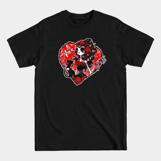 Discover Mi Amor - Day Of The Dead Girl - T-Shirt