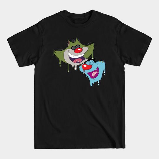 Discover melting oggy and jack - Oggy And The Cockroaches - T-Shirt
