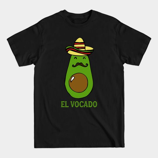 Discover El Vocado - Avocado Pun - T-Shirt