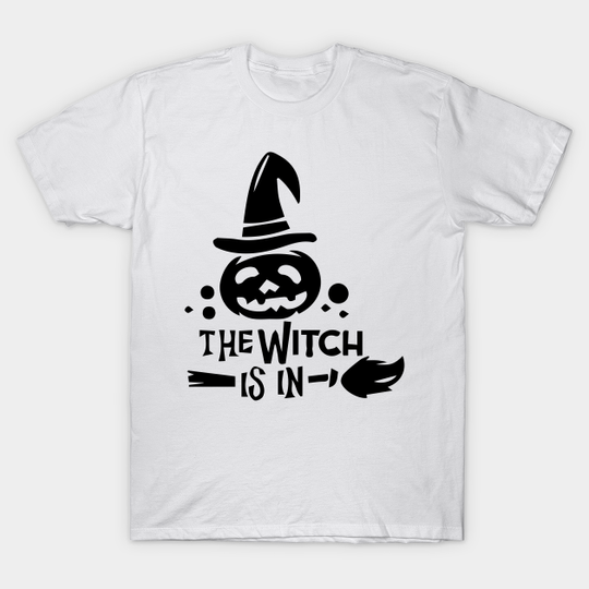 Discover The Witch Is In-Light - Halloween - T-Shirt