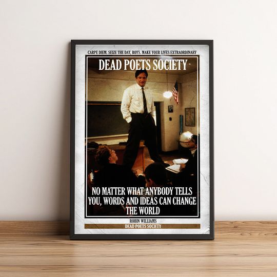 Discover Dead Poets Society | Cult Film Poster | Classic Movie Posters