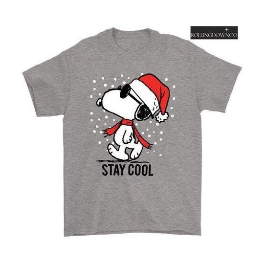 Discover Snoopy Stay Cool Christmas Shirt, Snoopy Christmas Shirt