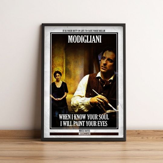 Discover Modigliani | Cult Film Poster | Classic Movie Posters