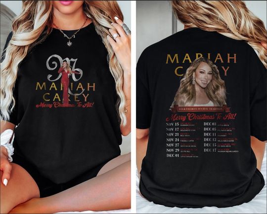 Discover Mariah Carey 2023 All I Want for Christmas Music Shirt