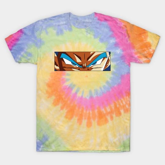 Discover Vegeta Dragon Ball Tie Dye T-Shirt