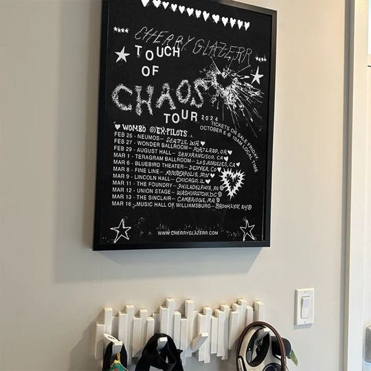 Discover Cherry Glazerr 2024 Tour Poster, Home Decor, Wall Decor