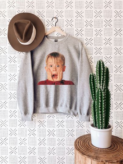 Discover Home Alone Fan Sweatshirt - Kevin McCallister Inspired Gift