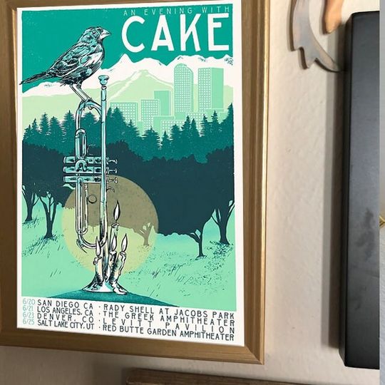 Discover The Band Cake Tour 2023 Poster