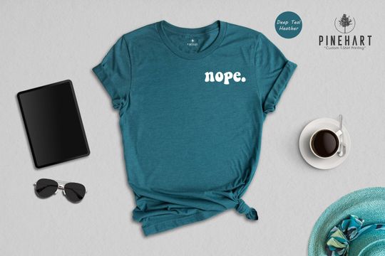 Discover Cool Nope Pocket T-Shirt