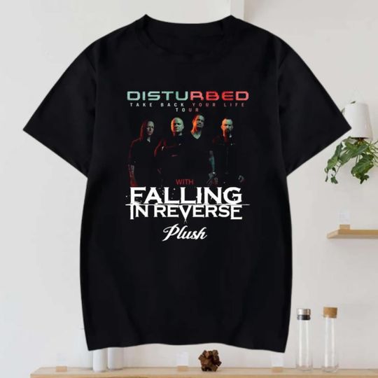 Discover Disturbed Band 2024 Tour Unisex T-Shirt, Disturbed Band Fan Gift Shirt