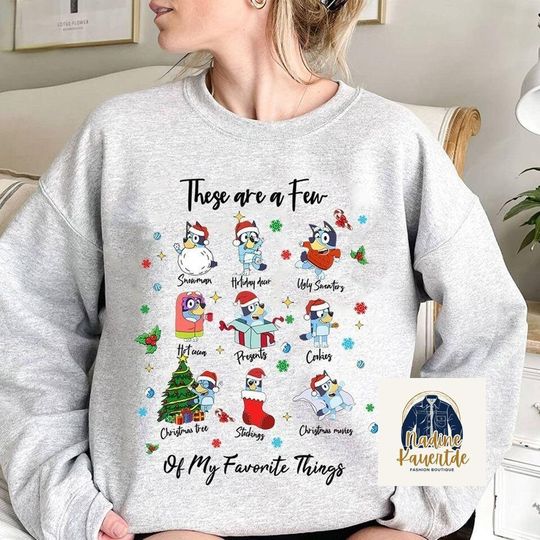 Discover BlueyDad Christmas Sweatshirt, BlueyDad Family Christmas Shirt
